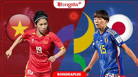 17h30 ngày 17/9: ĐT nữ Việt Nam vs ĐT nữ Nhật Bản